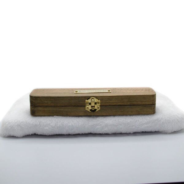 Custom Courage of Faith Ink Pen in a Custom Stained Wooden Case - Image 25