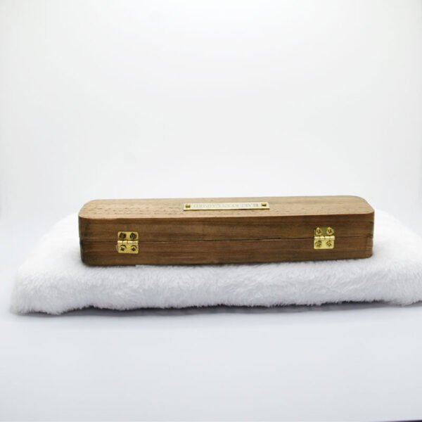 Custom Courage of Faith Ink Pen in a Custom Stained Wooden Case - Image 24