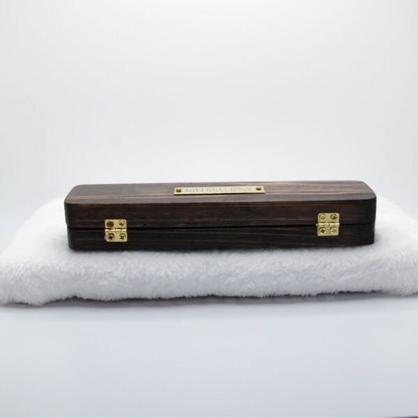 Custom Courage of Faith Ink Pen in a Custom Stained Wooden Case - Image 22