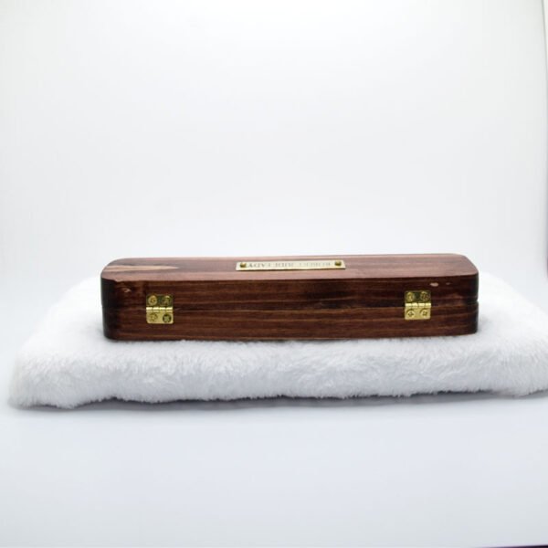 Custom Courage of Faith Ink Pen in a Custom Stained Wooden Case - Image 19