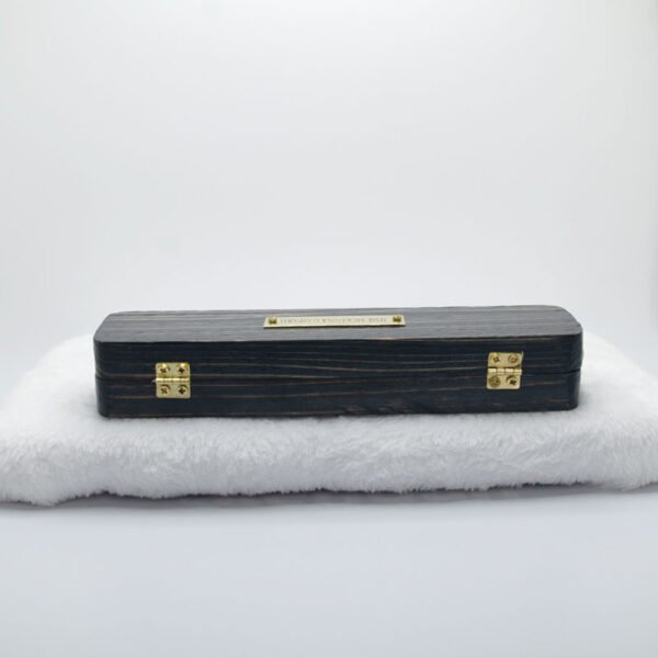 Custom Courage of Faith Ink Pen in a Custom Stained Wooden Case - Image 13