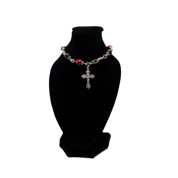 Women's Custom Beaded Jump Ring Bracelet - Image 9