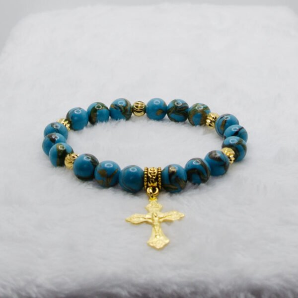 Custom Stretch Bead Bracelet - Image 12