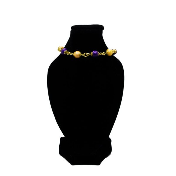 Women's Custom Beaded Jump Ring Bracelet - Image 6