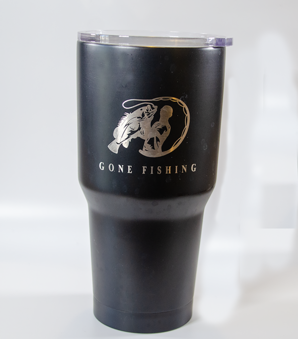 Courage of Faith - Personalized Tumbler 30oz & 20oz – Custom Insulated Stainless-Steel, Laser Engraved - Image 2